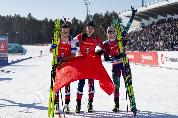 Чемпионат России. Женщины. Гонка преследования