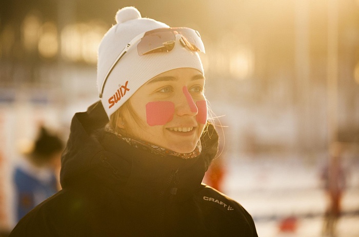 Ксения Довгая стала второй в спринте в Ижевске