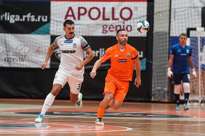Футзальный клуб «Тюмень» потерпел досадное поражение
