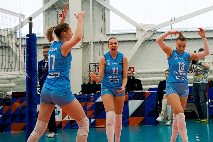 Волейболистки «Тюмени» прервали череду неудач в Липецке