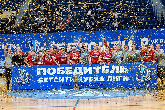 Бывший игрок «Тюмени» Сергей Крыкун — обладатель Кубка лиги по футзалу