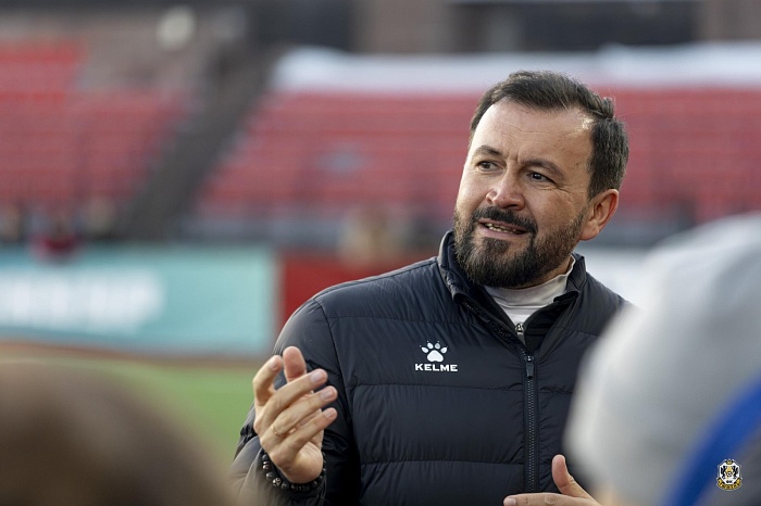 Главный тренер футбольного клуба «Тюмень» Тимур Касимов: «Победы – вопрос времени»