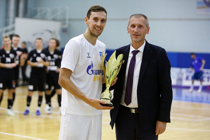 Нападающий МФК «Газпром-Югра» Андрей Афанасьев