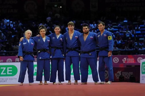 Буян-Херел Санаа — серебряный призёр чемпионата мира по дзюдо в командном турнире