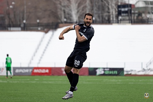 Нападающий футбольного клуба «Тюмень» Руслан Болов: «В первые минуты была "раскачка"»