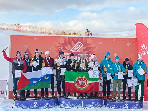 Тюменский квартет стал вторым в эстафете