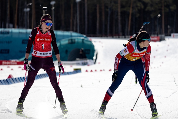 Чемпионат России. Женщины. Масс-старт