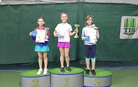 Артем и Анастасия выиграли теннисные трофеи