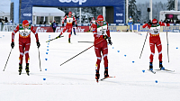 В финский мороз одержали тройную победу